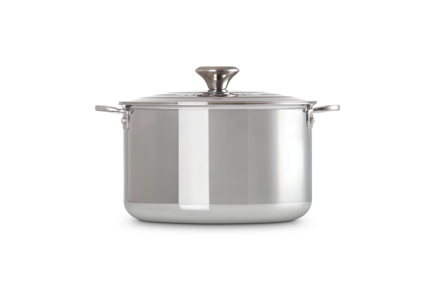 le-creuset-signature-cocotte-haute-inox-avec-couvercle-28-cm image 3