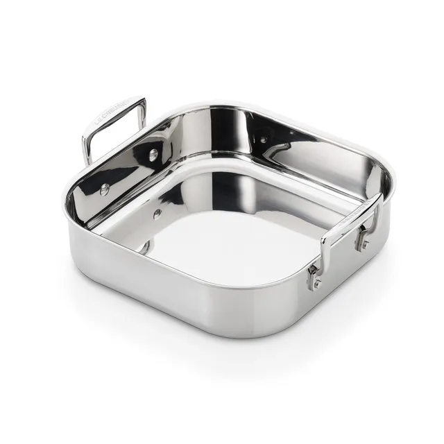 le-creuset-plat-r-tir-carr-inox-3-ply-26-x-26-cm image 1