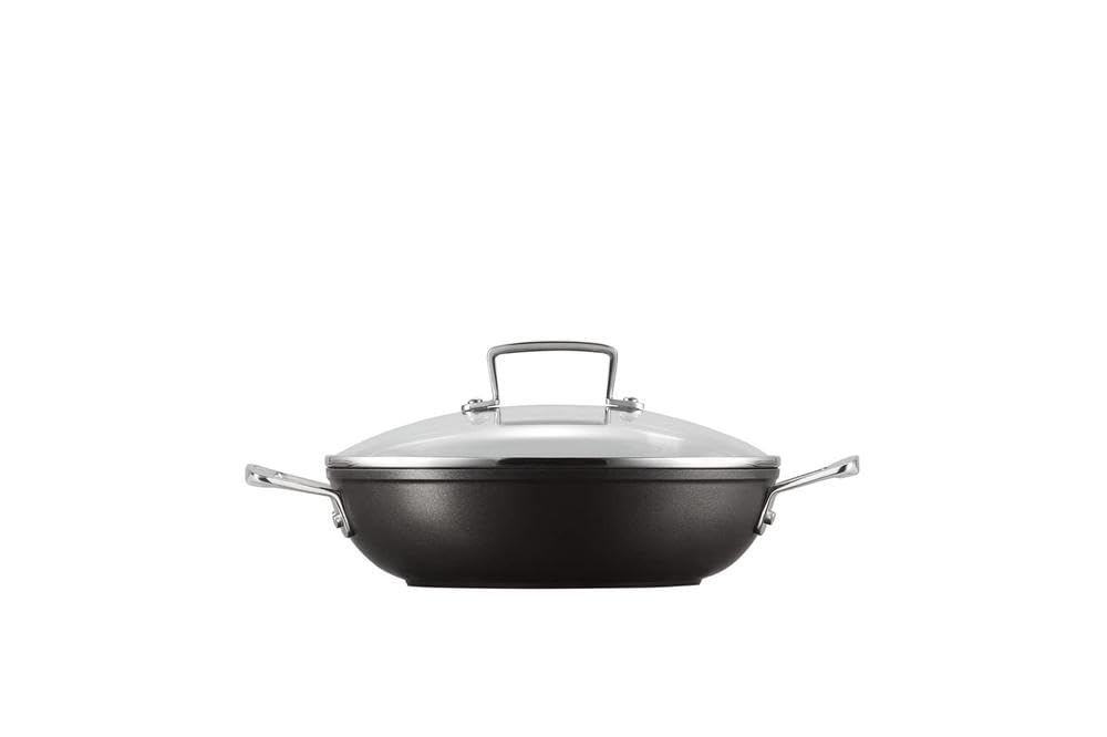 le-creuset-sauteuse-proven-ale-anti-adh-rente-28-cm-anthracite-argent-avec-couve image 8