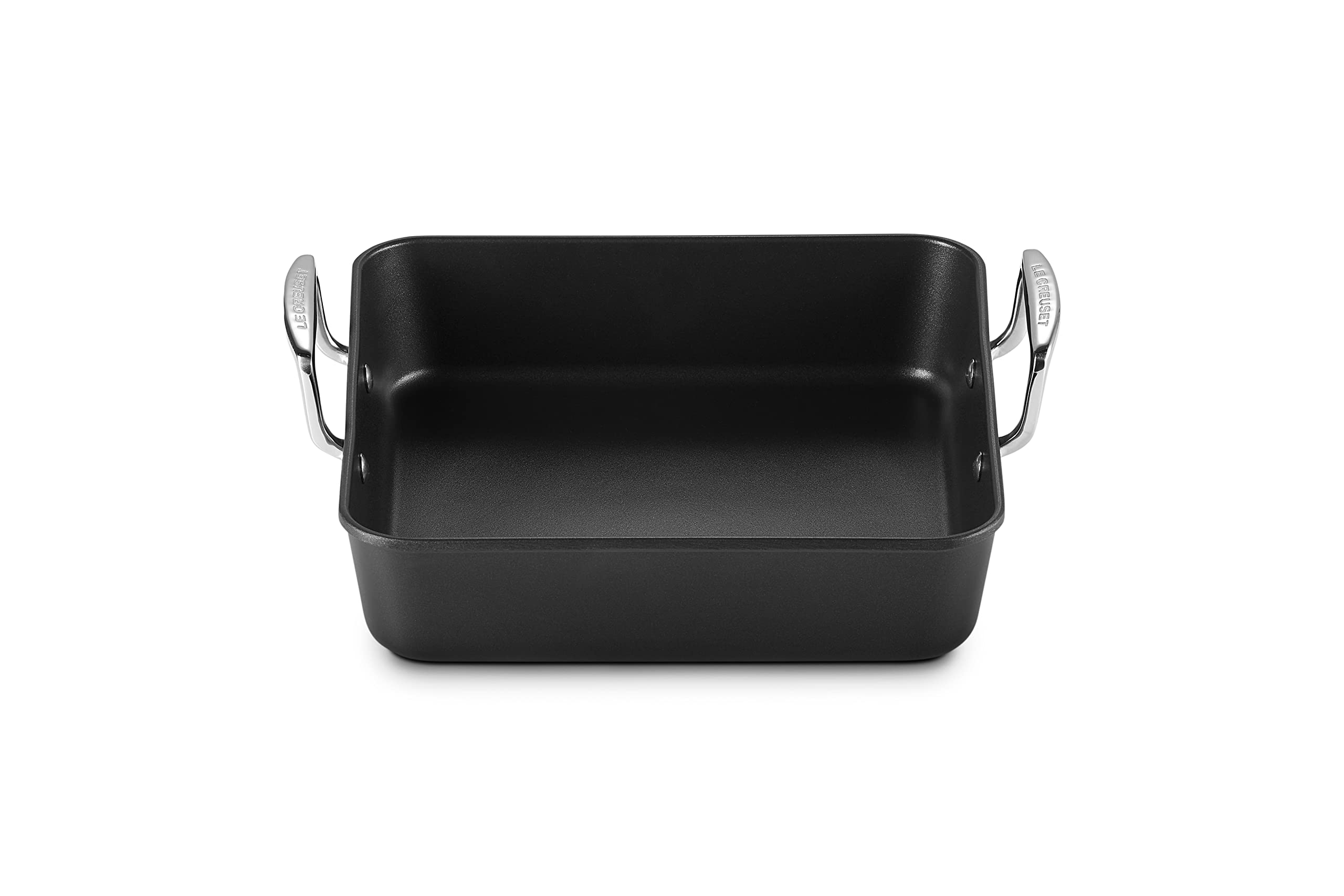 le-creuset-plat-r-tir-anti-adh-rent-fonte-d-aluminium-35x27-cm-anthracite-argent image 7