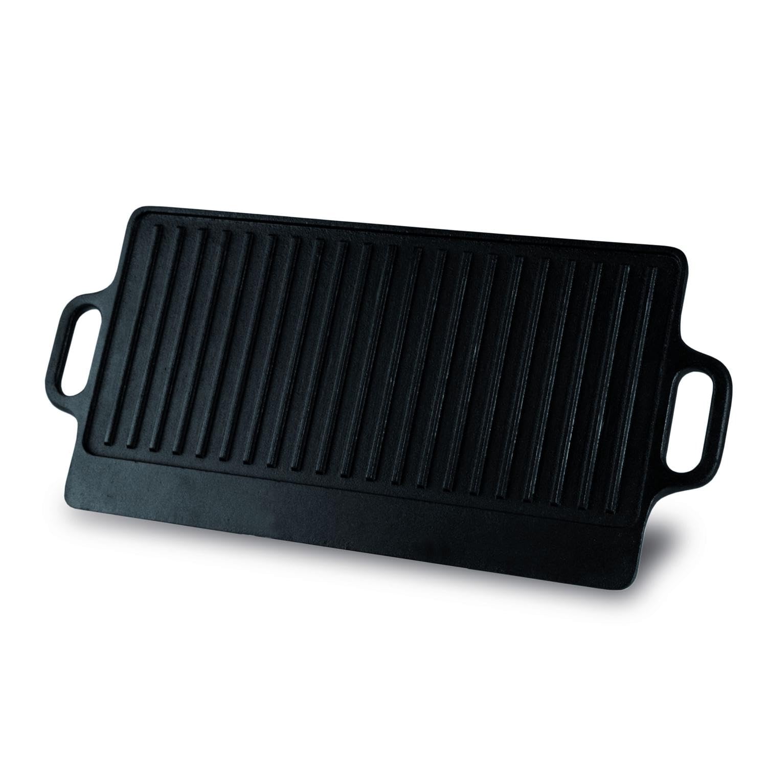 baumalu-plancha-en-fonte-r-versible-38-x-23-cm-noire-gaz-et-four image 1