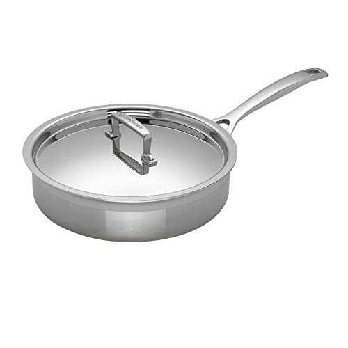 le-creuset-sauteuse-3-ply-inox-24-cm-avec-couvercle-argent image 7