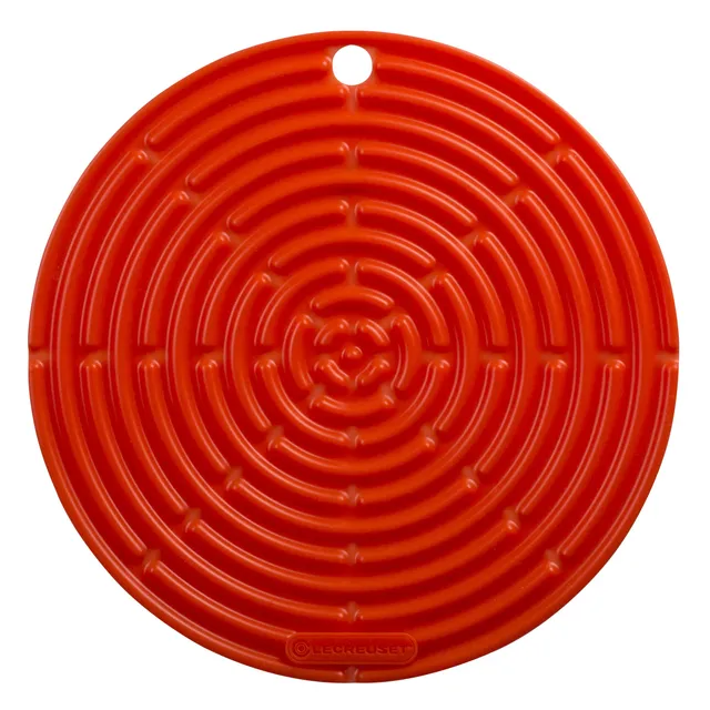 le-creuset-manique-dessous-de-plat-silicone-rond-20-cm-volcanique image 1