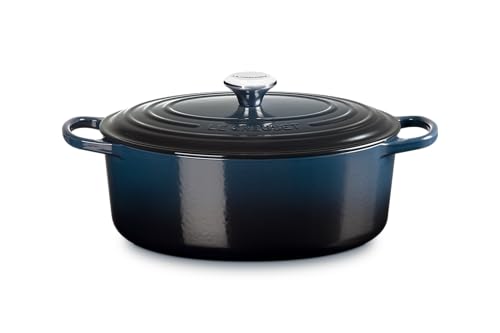 le-creuset-signature-po-le-ovale-fonte-maill-e-31-cm-nuit image 6