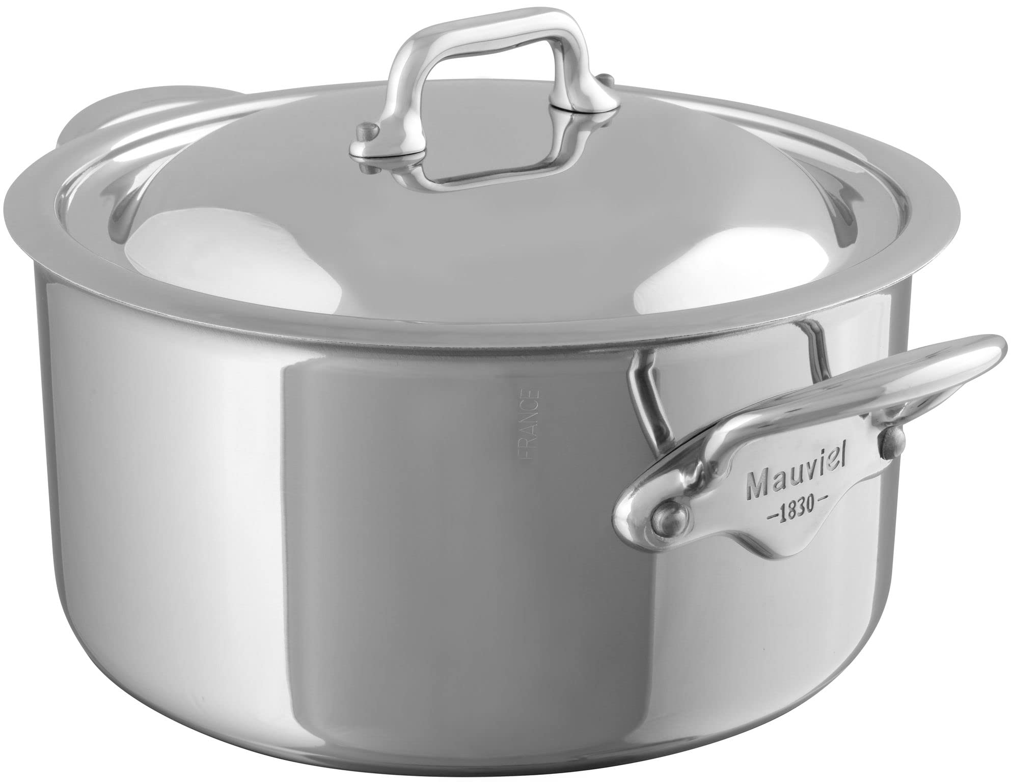 mauviel-1830-m-cook-cocotte-inox-avec-couvercle-16-cm-1-7-l image 6