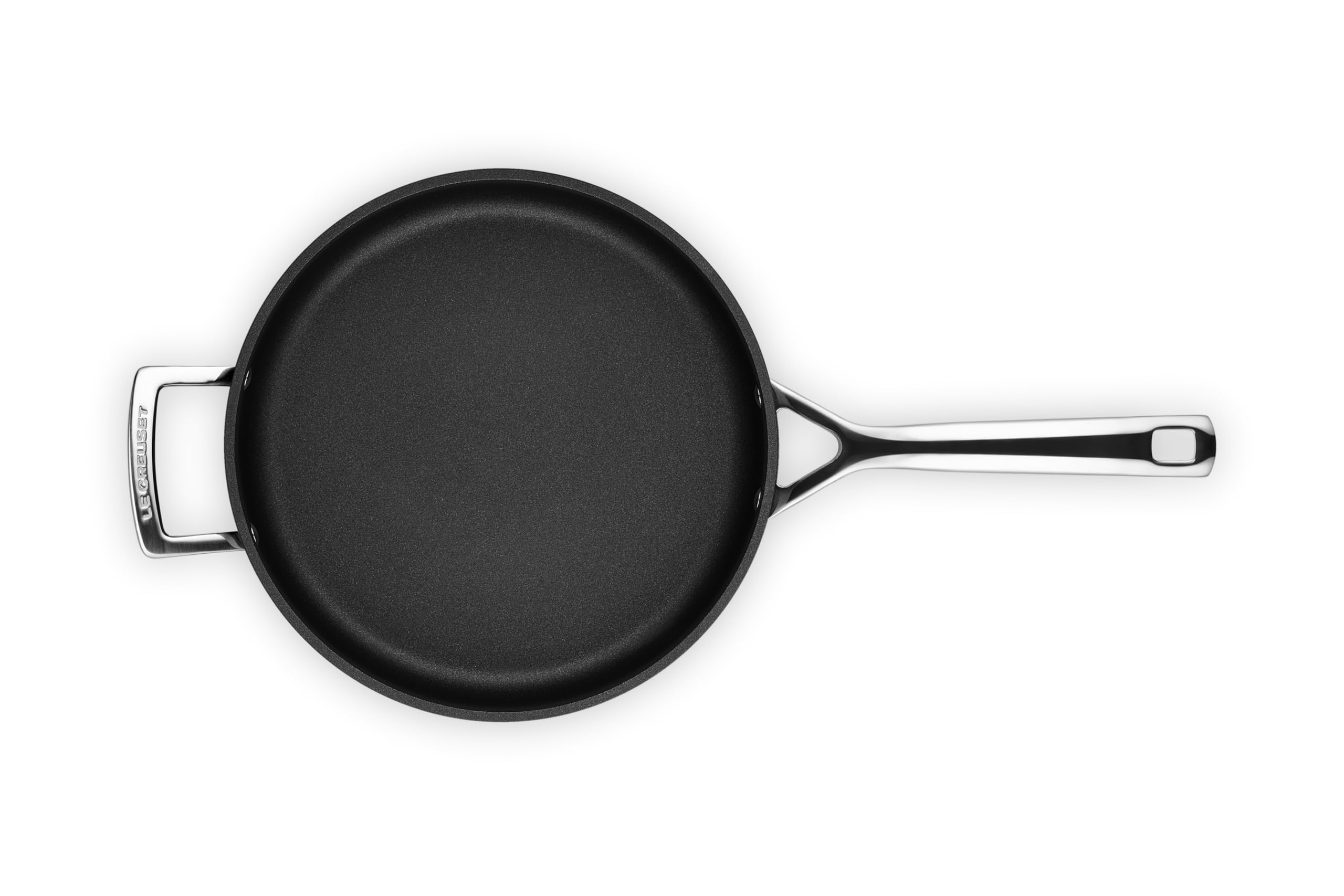 le-creuset-sauteuse-en-aluminium-forg-avec-couvercle-26-cm-anthracite-argent image 5