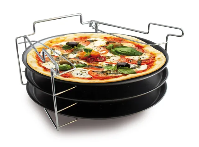 baumalu-lot-3-plaques-pizza-30-cm-anti-adh-rent-support image 1