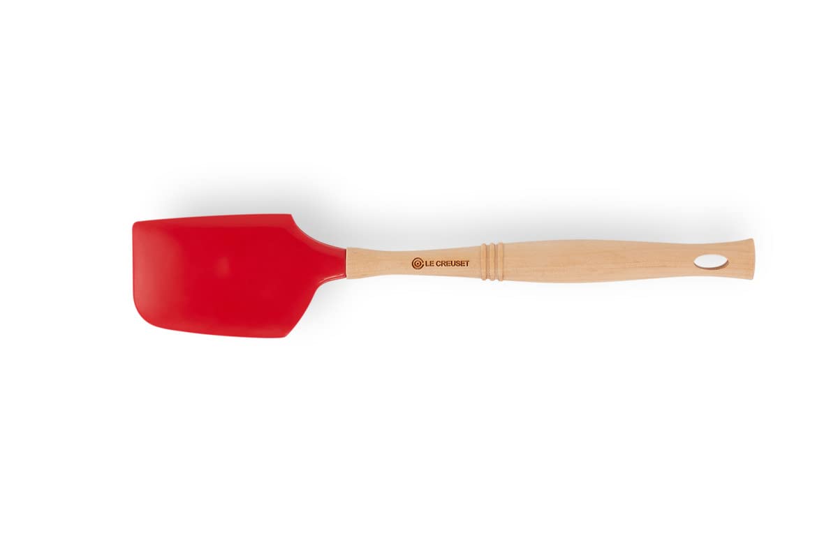 le-creuset-petite-spatule-cuill-re-silicone-bois-onyx-32-cm image 6