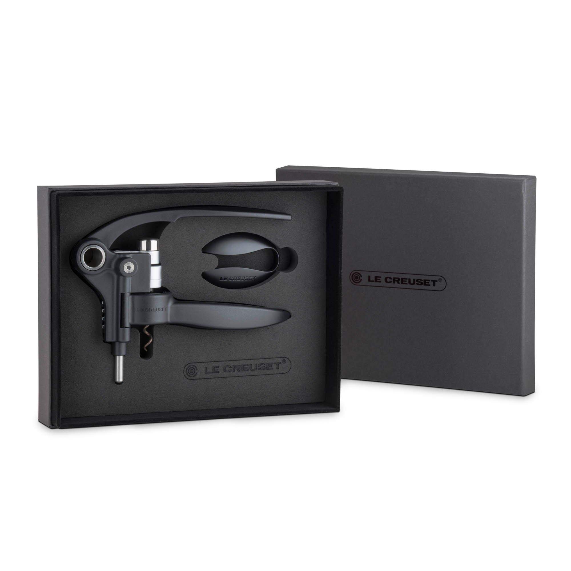 le-creuset-lm250-tire-bouchon-levier-coupe-capsule-noir-mat image 4