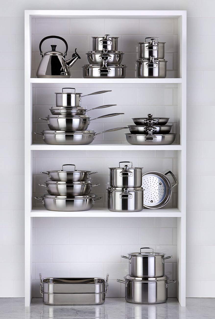 le-creuset-po-le-anti-adh-rente-inox-3-ply-30-cm-argent image 6