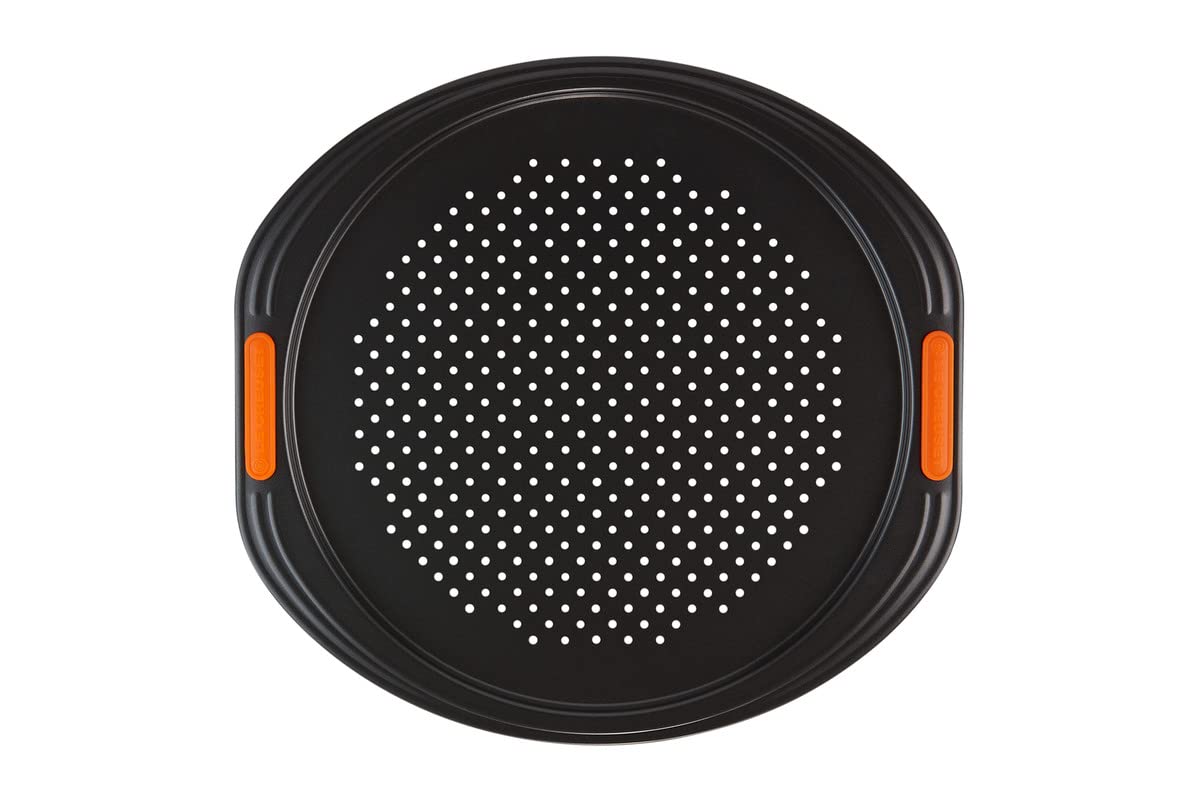 le-creuset-plaque-pizza-anti-adh-rente-33-cm-acier-silicon image 3