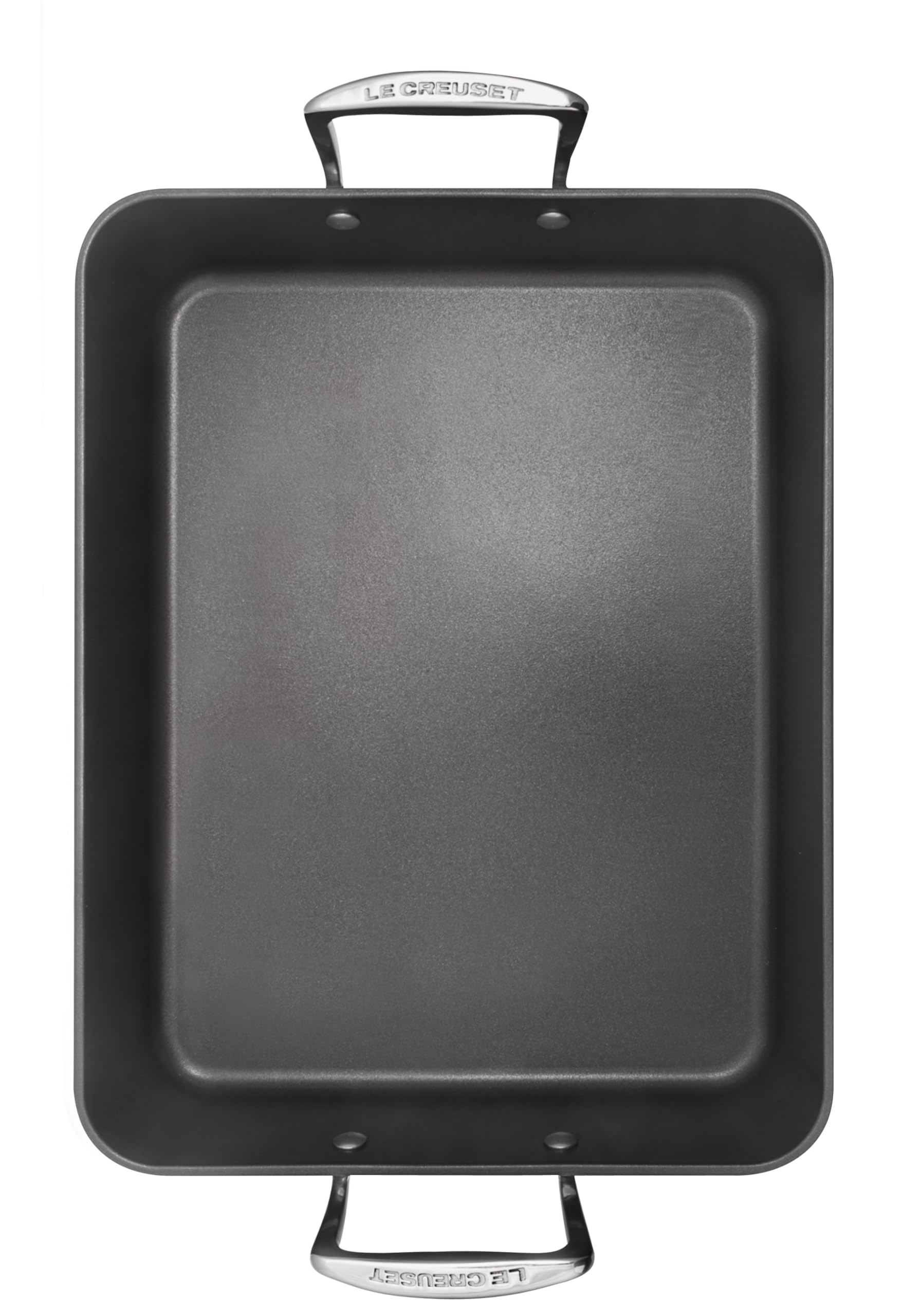le-creuset-plat-r-tir-anti-adh-rent-fonte-d-aluminium-35x27-cm-anthracite-argent image 3