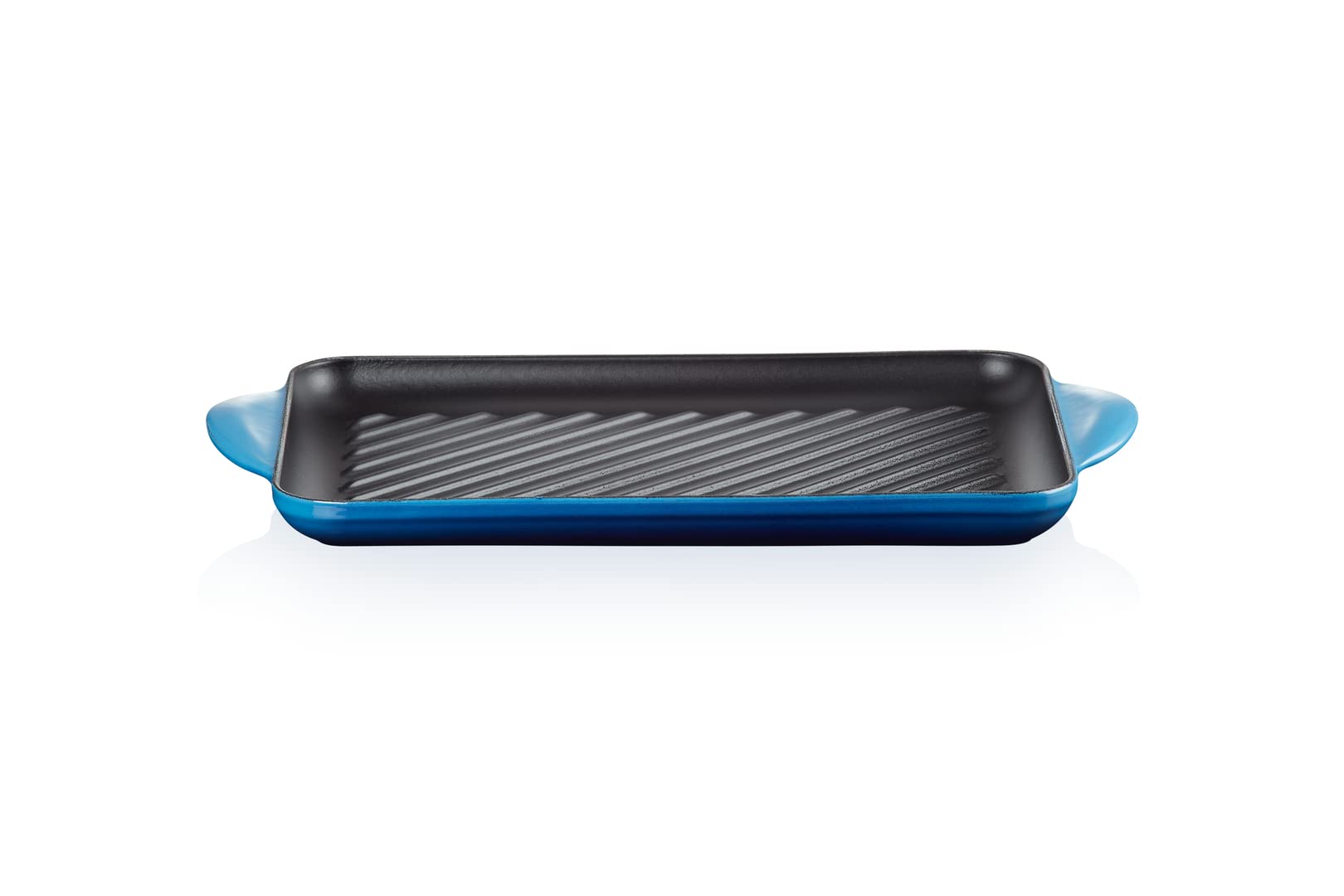 le-creuset-gril-rectangulaire-fonte-maill-e-33x22-cm-azure image 3