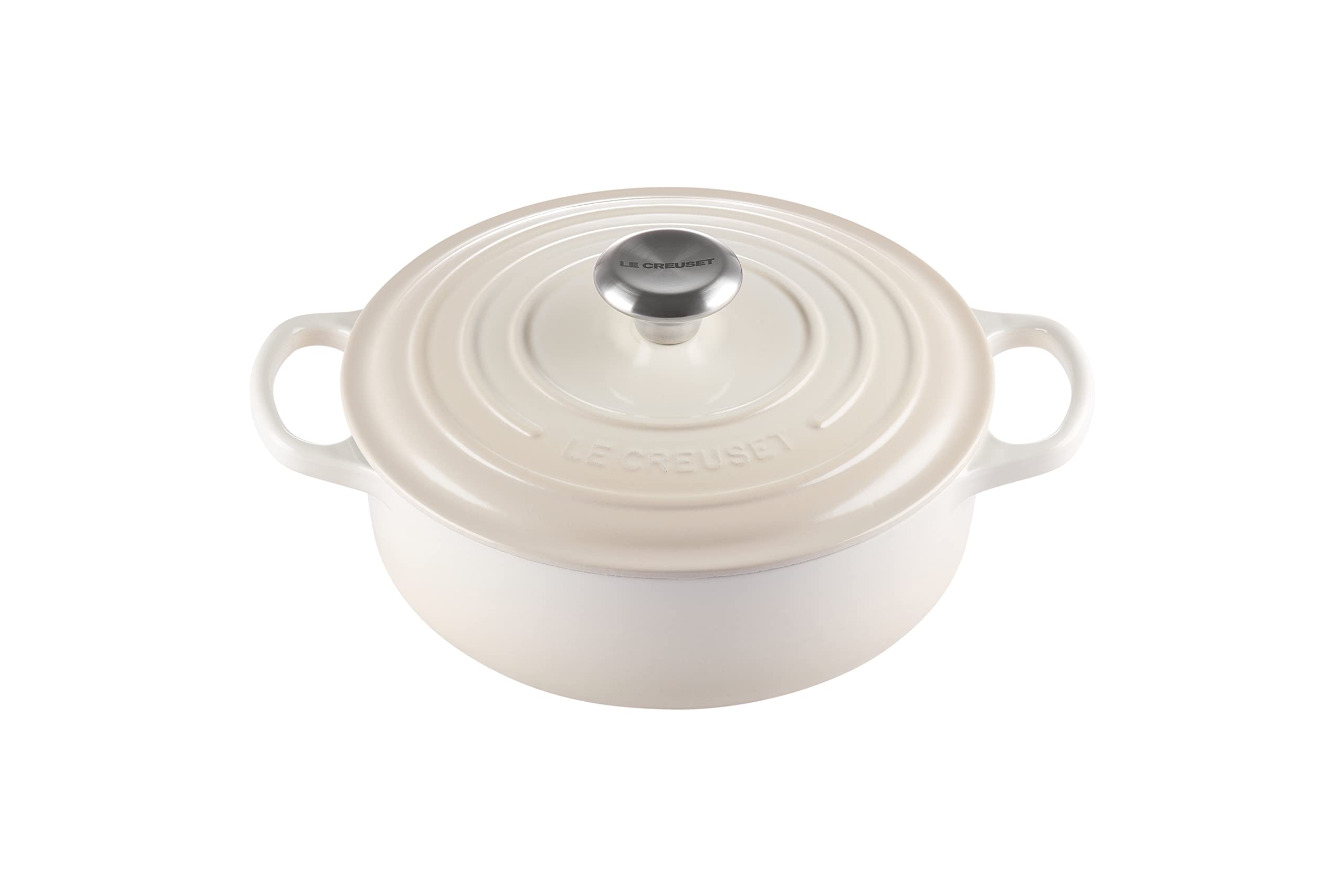 le-creuset-cocotte-ronde-basse-signature-30-cm-6-2-l-noir-mat-fonte image 6