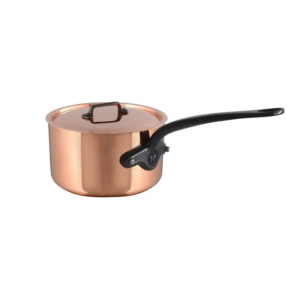 mauviel-m-heritage-150c-casserole-cuivre-inox-1-9-l-avec-couvercle image 1