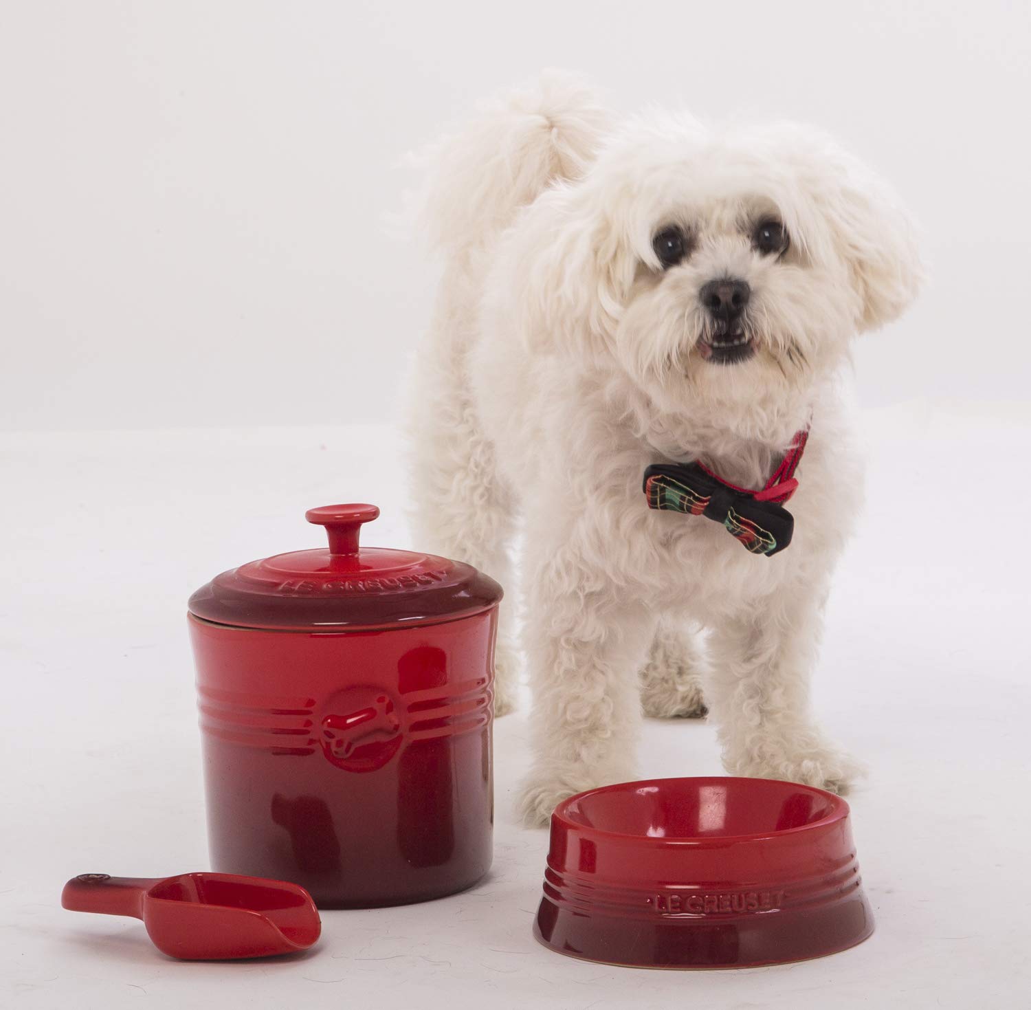 le-creuset-pot-croquettes-en-c-ramique-1-9-l-cerise-avec-cuill-re-doseuse image 3