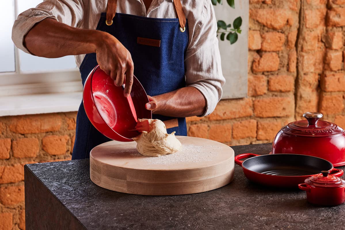 le-creuset-gourmand-corne-racloir-p-tisserie-silicone-cerise image 2
