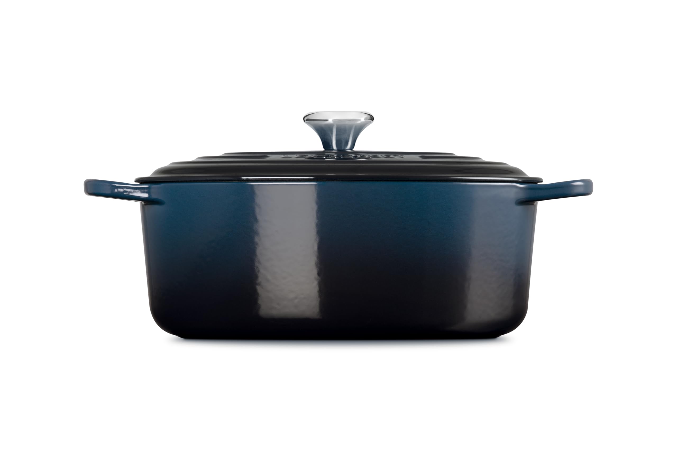 le-creuset-signature-po-le-ovale-fonte-maill-e-31-cm-nuit image 4