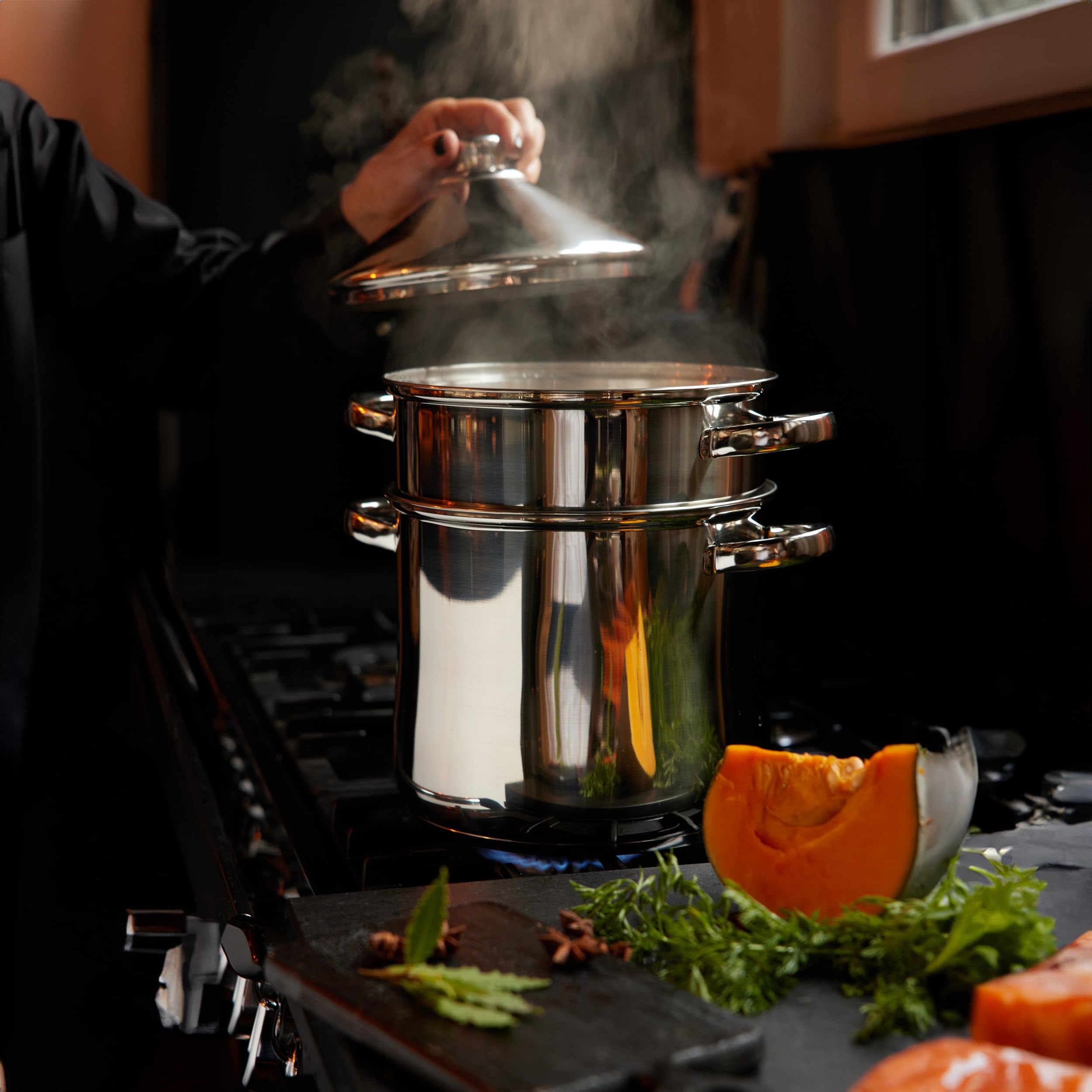 baumalu-couscoussier-tajine-inox-24cm-14l-tous-feux-induction image 5