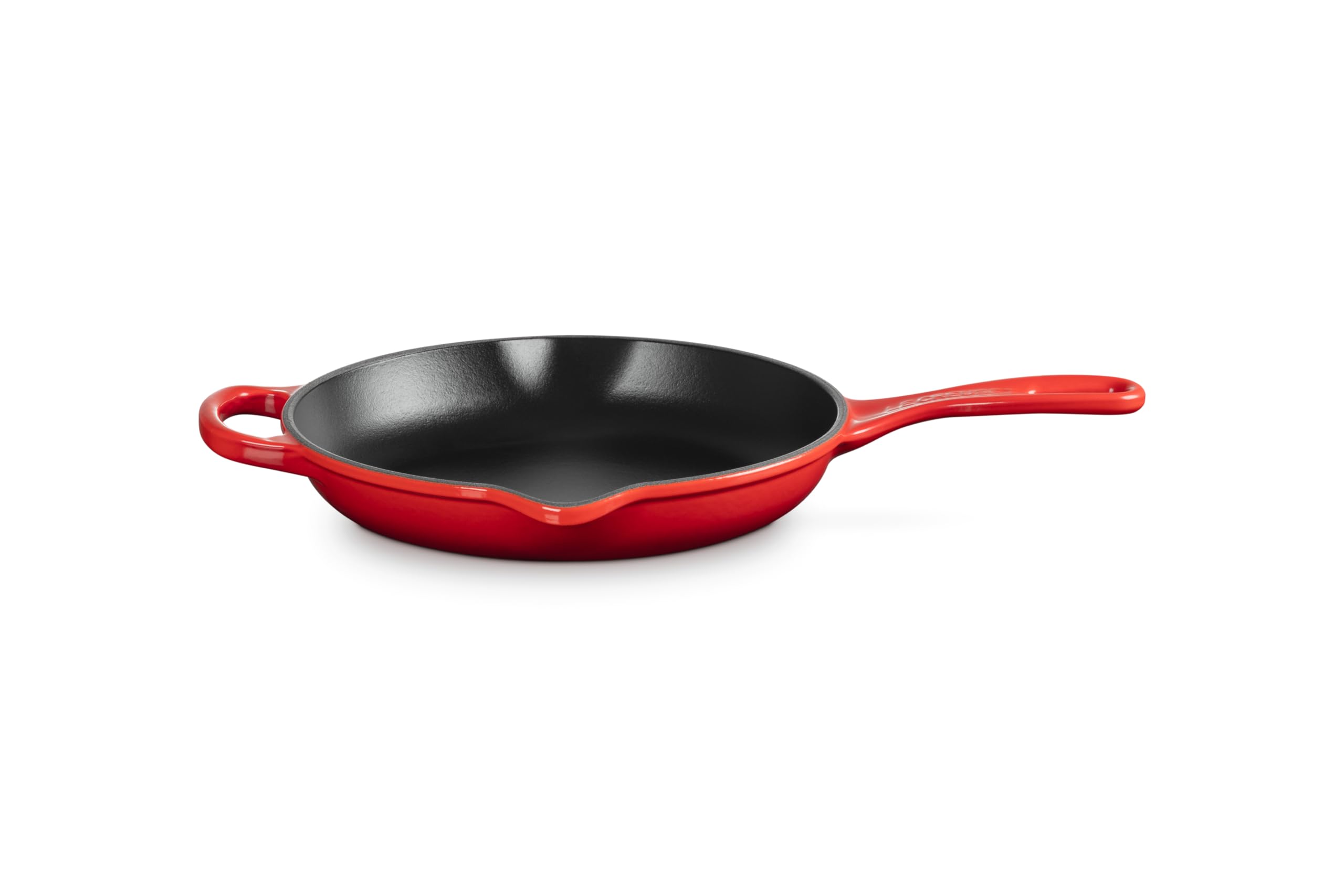 le-creuset-signature-skillet-fonte-maill-e-rond-23-cm-cerise image 2