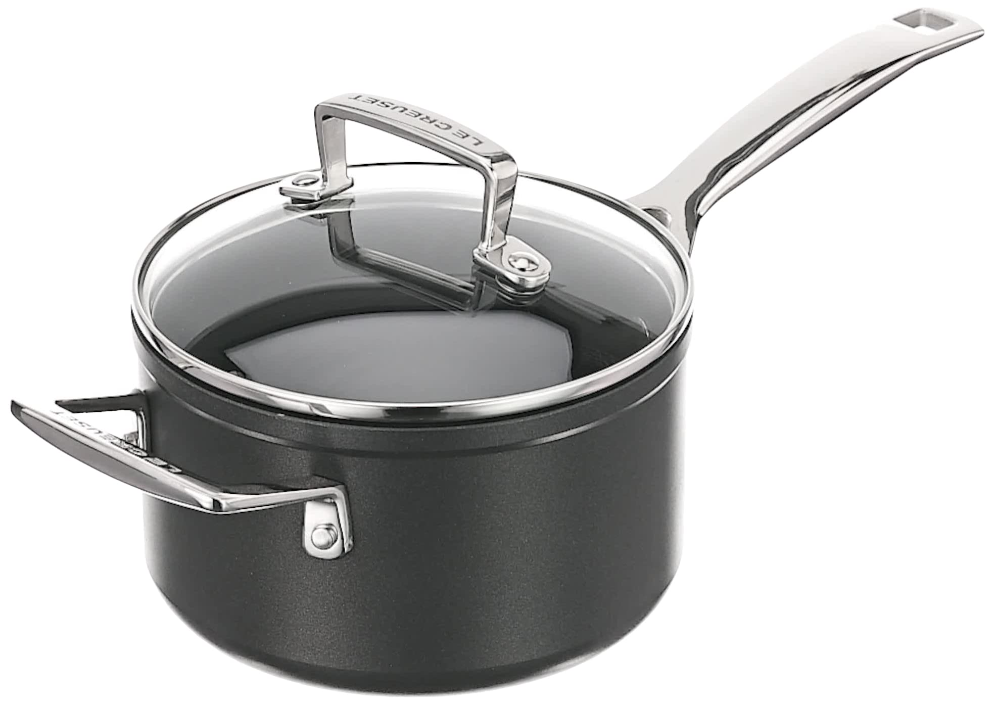 le-creuset-toughened-nonstick-pro-casserole-antiadh-sive-16-cm-avec-couvercle image 1