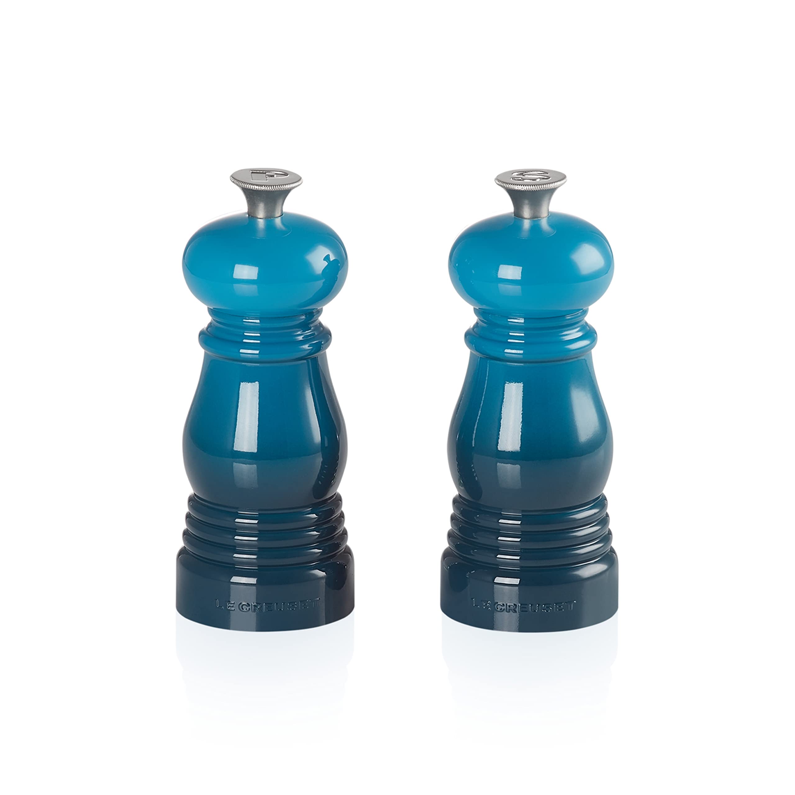 le-creuset-set-2-moulins-sel-et-poivre-12-1-cm-deep-teal image 1