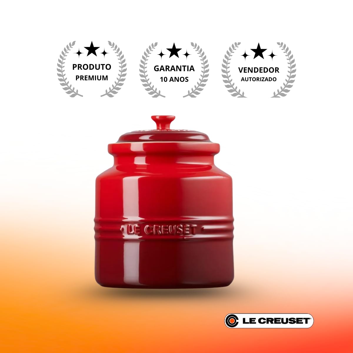 le-creuset-heritage-pot-biscuits-en-gr-s-maill-2-4-l-cerise image 2