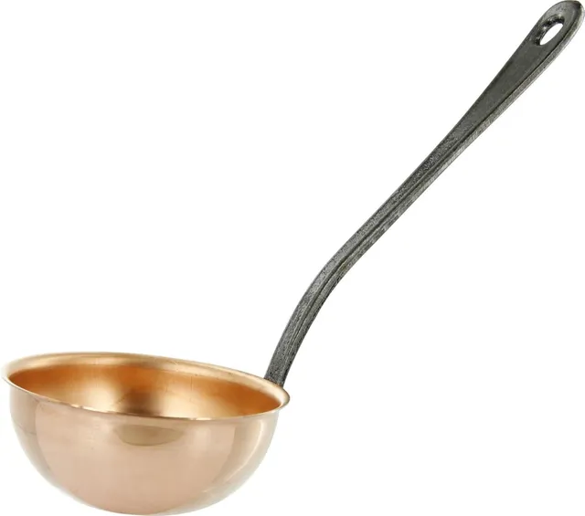baumalu-louche-en-cuivre-29-5-cm-manche-fonte image 1