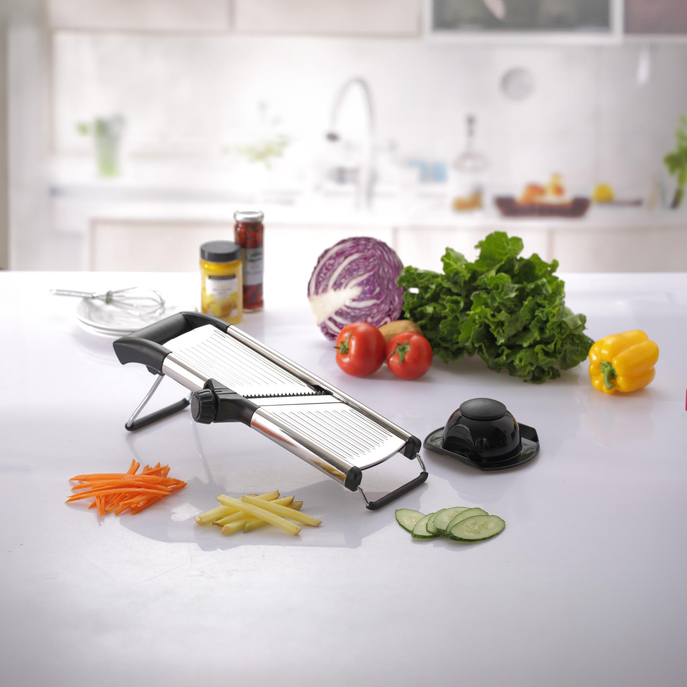 baumalu-chefpro-mandoline-multifonctions-3-lames-40-x-17-x-8-cm image 2