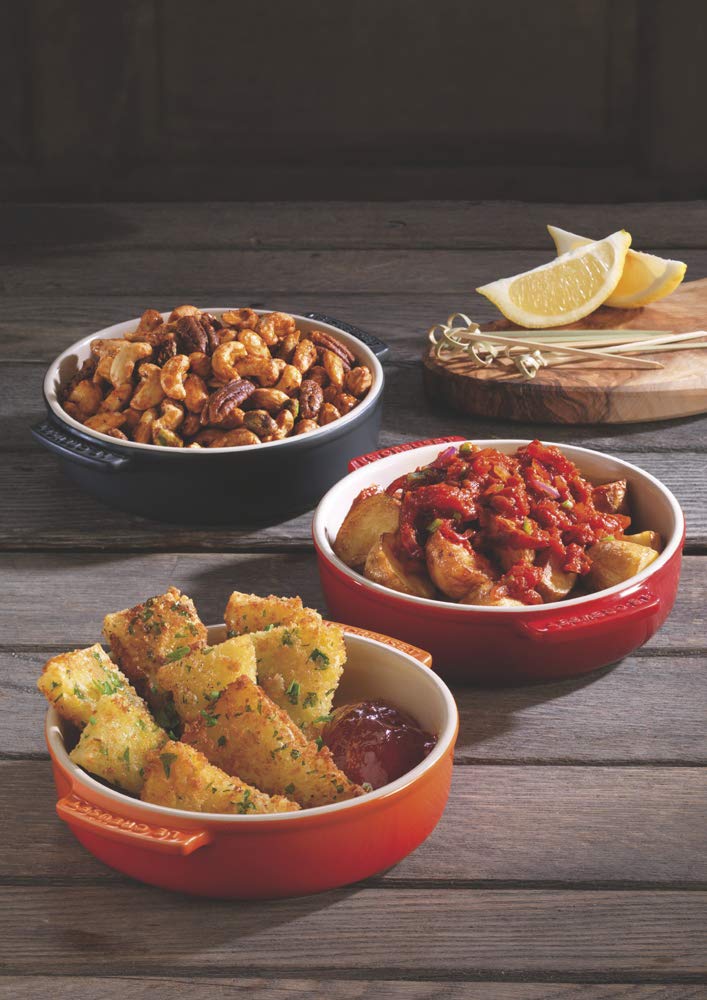 le-creuset-plat-tapas-rond-c-ramique-14-cm-500-ml-volcanique image 3
