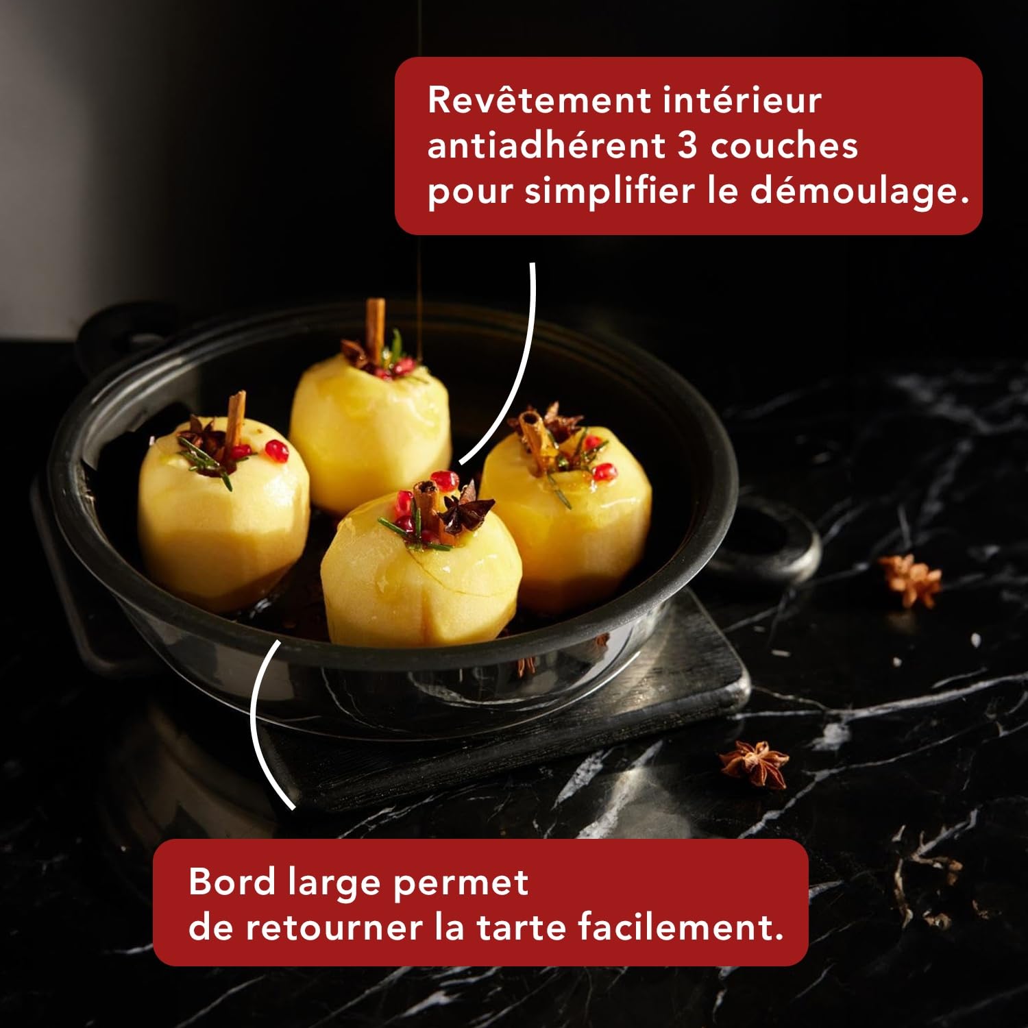 baumalu-moule-tarte-tatin-12-cm-inox-antiadh-sif-induction image 2