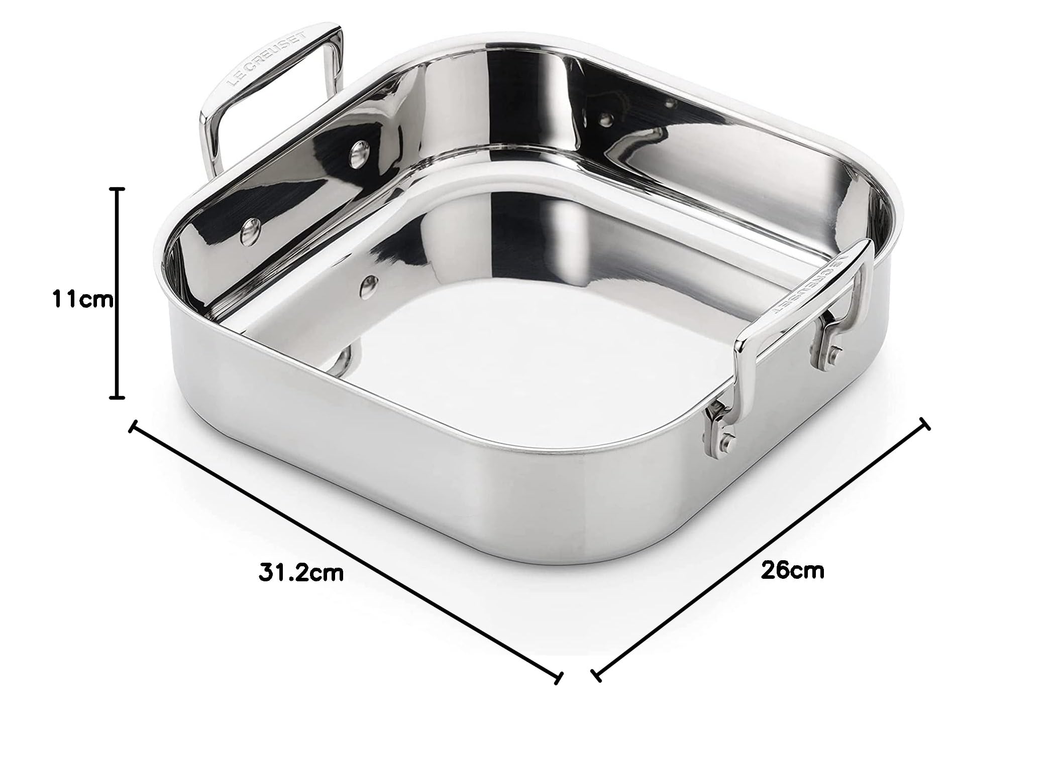 le-creuset-plat-r-tir-carr-inox-3-ply-26-x-26-cm image 6