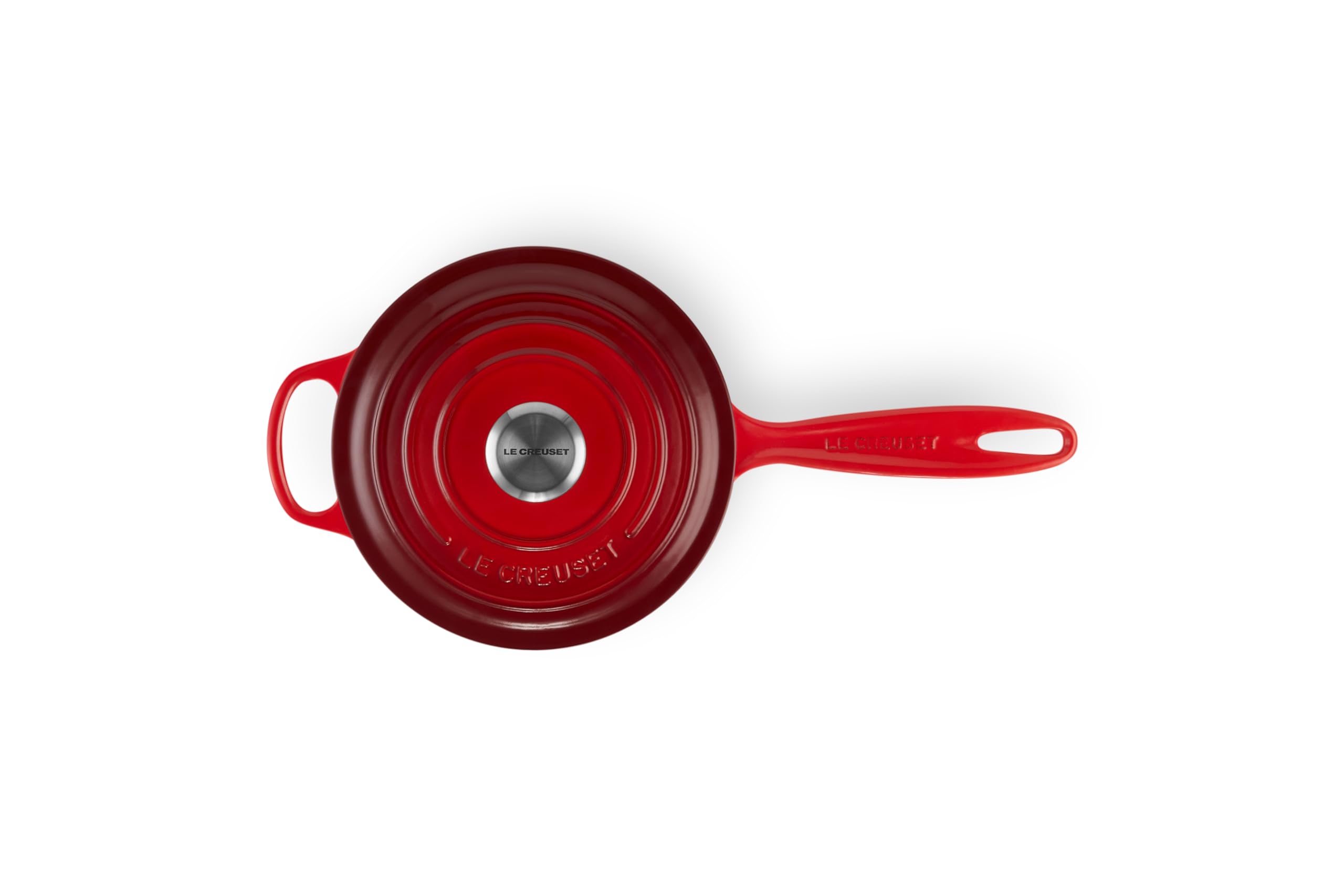 le-creuset-casserole-fonte-maill-e-signature-18-cm-2-2-l-cerise image 2
