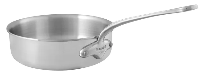mauviel-m-urban-plat-sauter-inox-bross-24-cm image 1