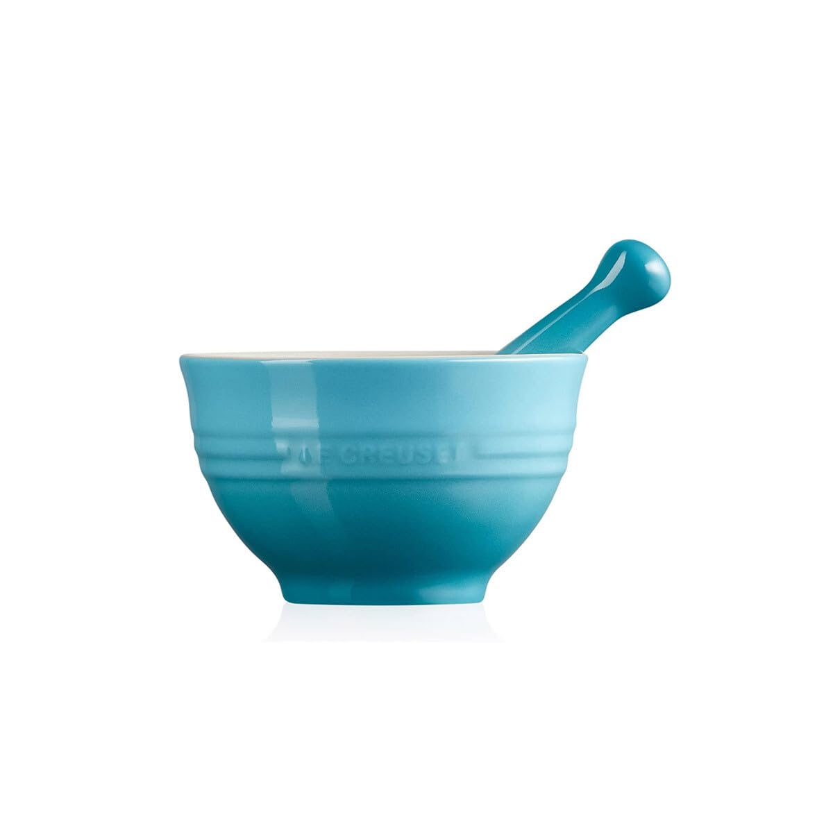 le-creuset-mortier-et-pilon-c-ramique-300-ml-bleu-cara-bes image 2