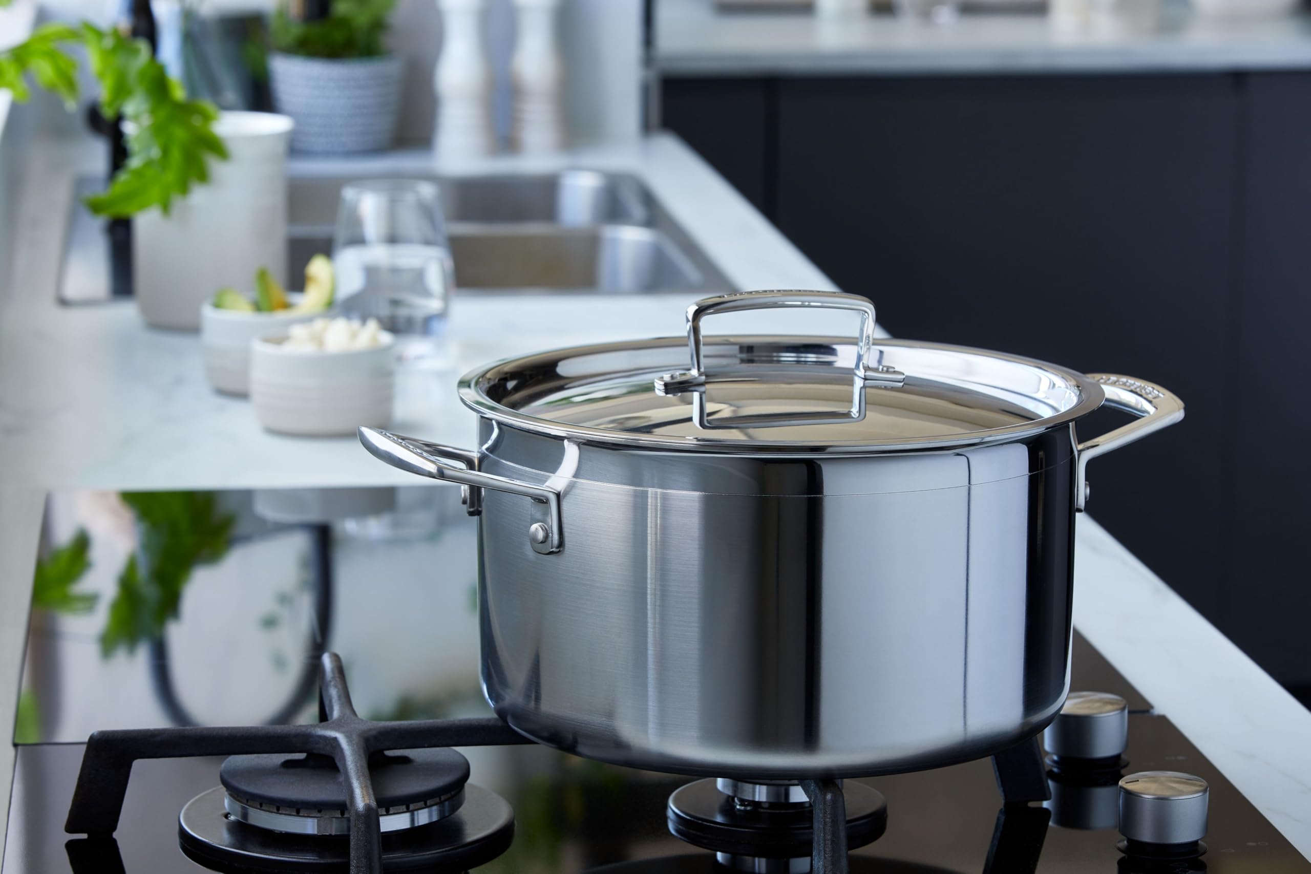 le-creuset-faitout-inox-3-ply-24-cm-6-l-avec-couvercle-argent image 7
