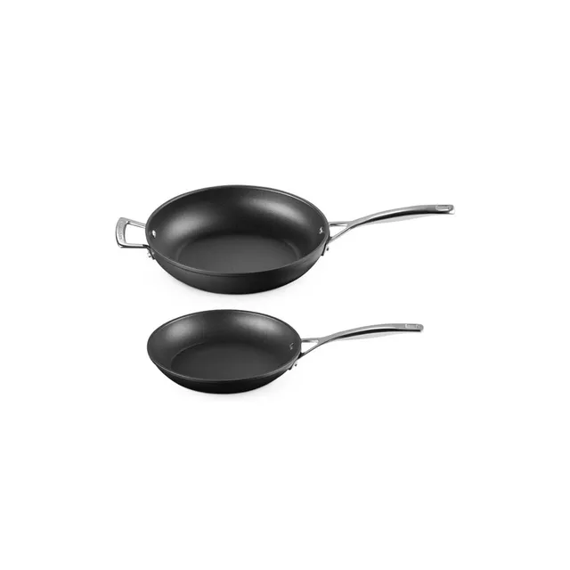 le-creuset-toughened-nonstick-pro-po-les-antiadh-sives-24-cm-28-cm image 1