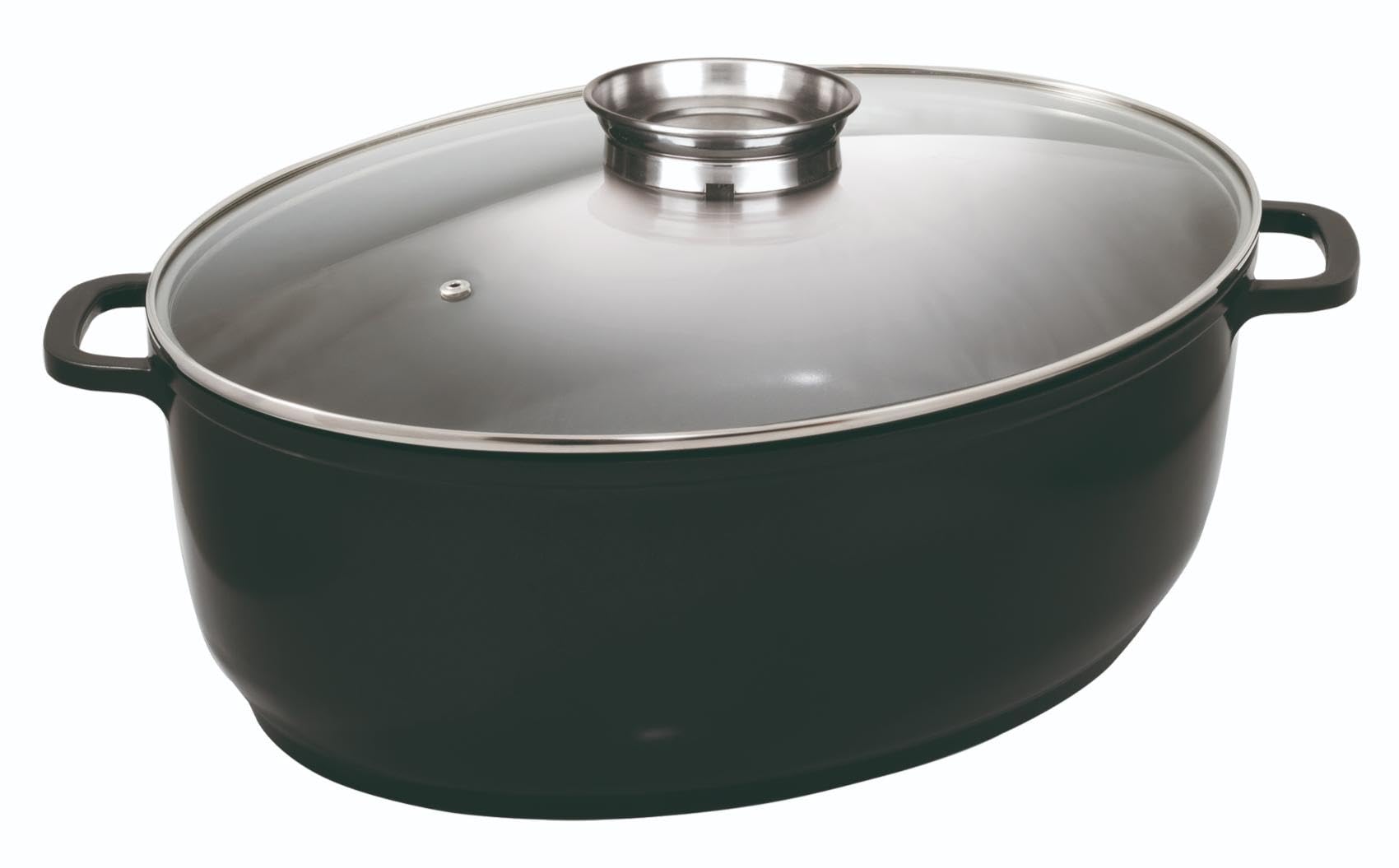 baumalu-granit-pro-c-ramique-cocotte-ovale-jumbo-43-x-33-cm-avec-couvercle-verre image 1