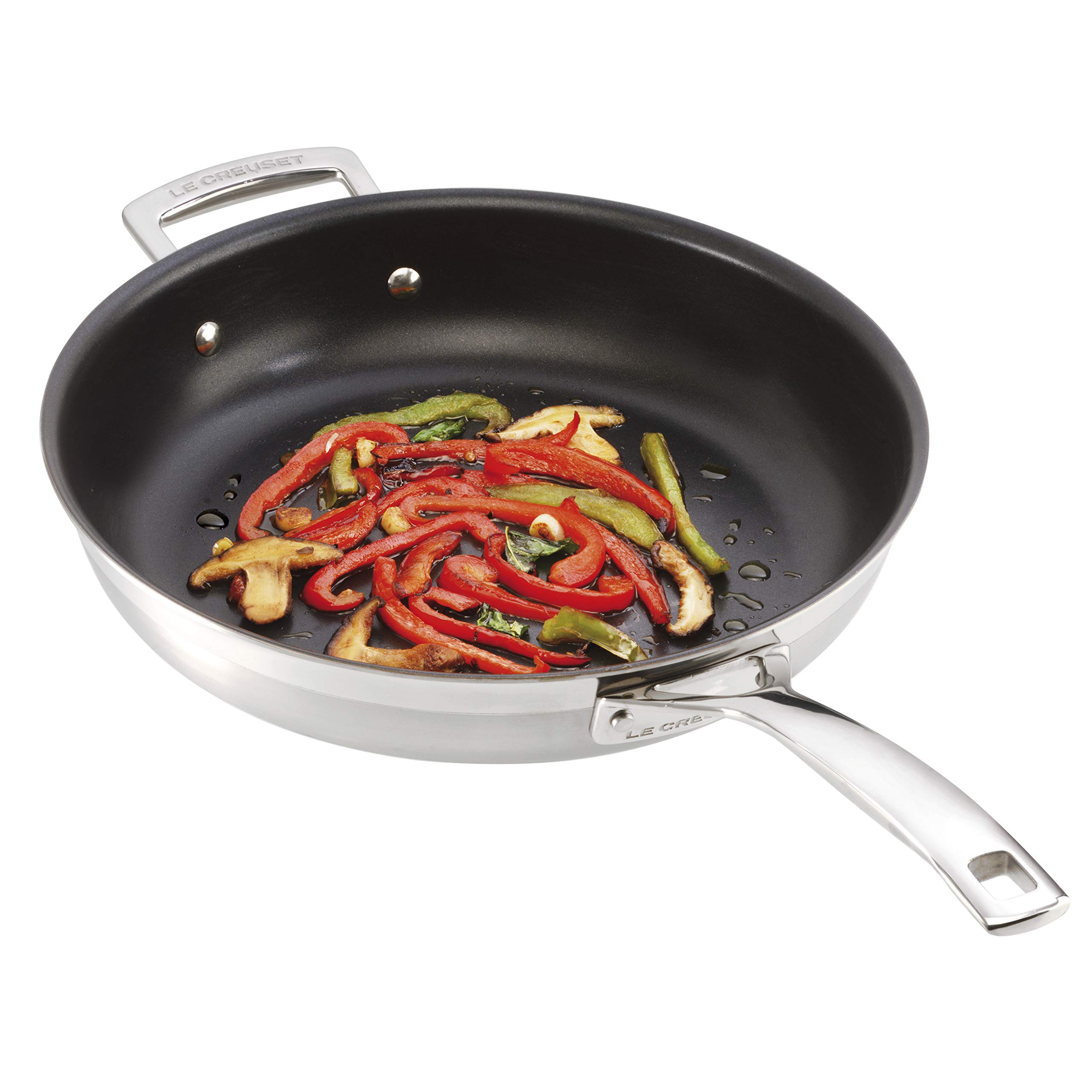 le-creuset-po-le-anti-adh-rente-inox-3-ply-30-cm-argent image 4