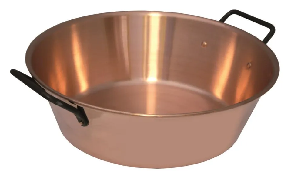 baumalu-207150-bassine-sucreries-cuivre-massif-38-cm-bronze image 1