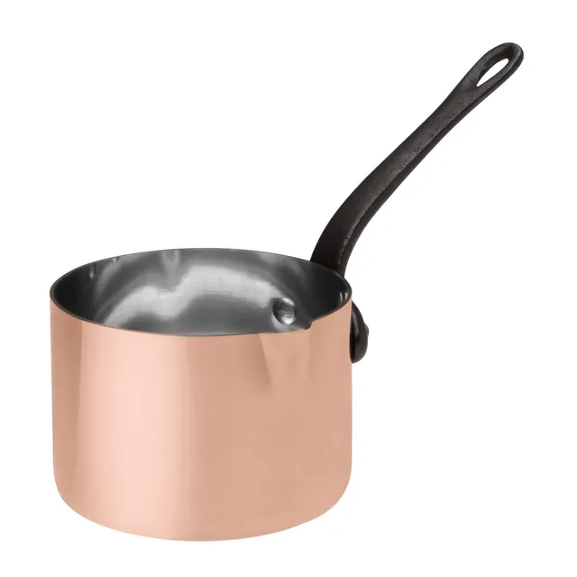 baumalu-sauci-re-cuivre-massif-tam-11-cm-bec-verseur-sp-cial-gaz image 1