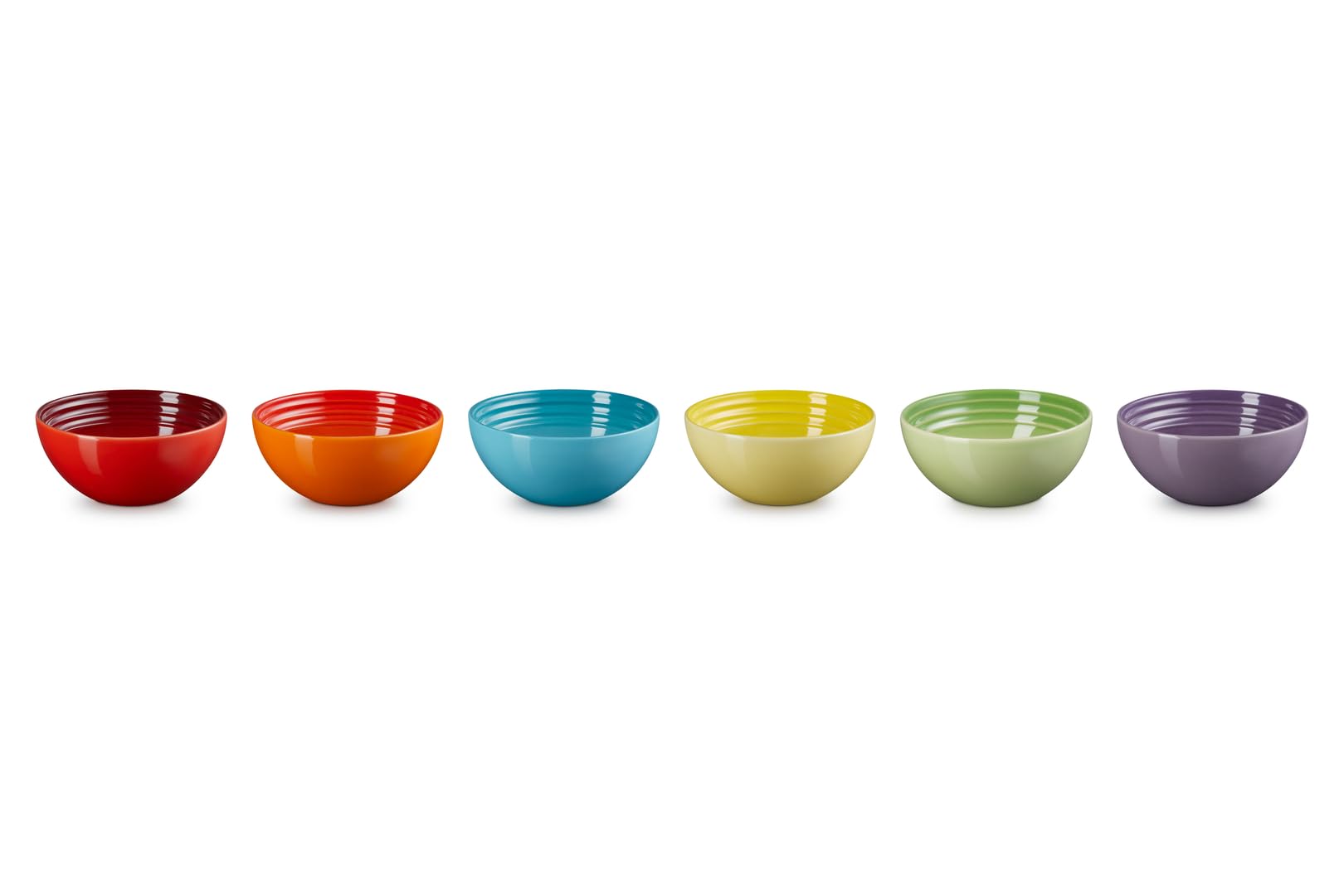 le-creuset-set-6-bols-ap-ritifs-arc-en-ciel-gr-s-330-ml image 1