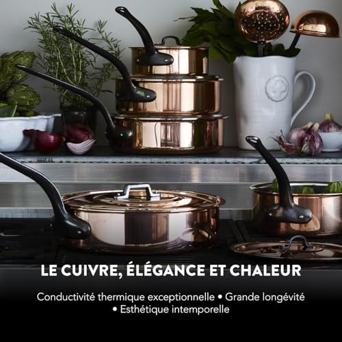 baumalu-lot-5-casseroles-cuivre-massif-tam-12-20-cm-manche-fonte image 8