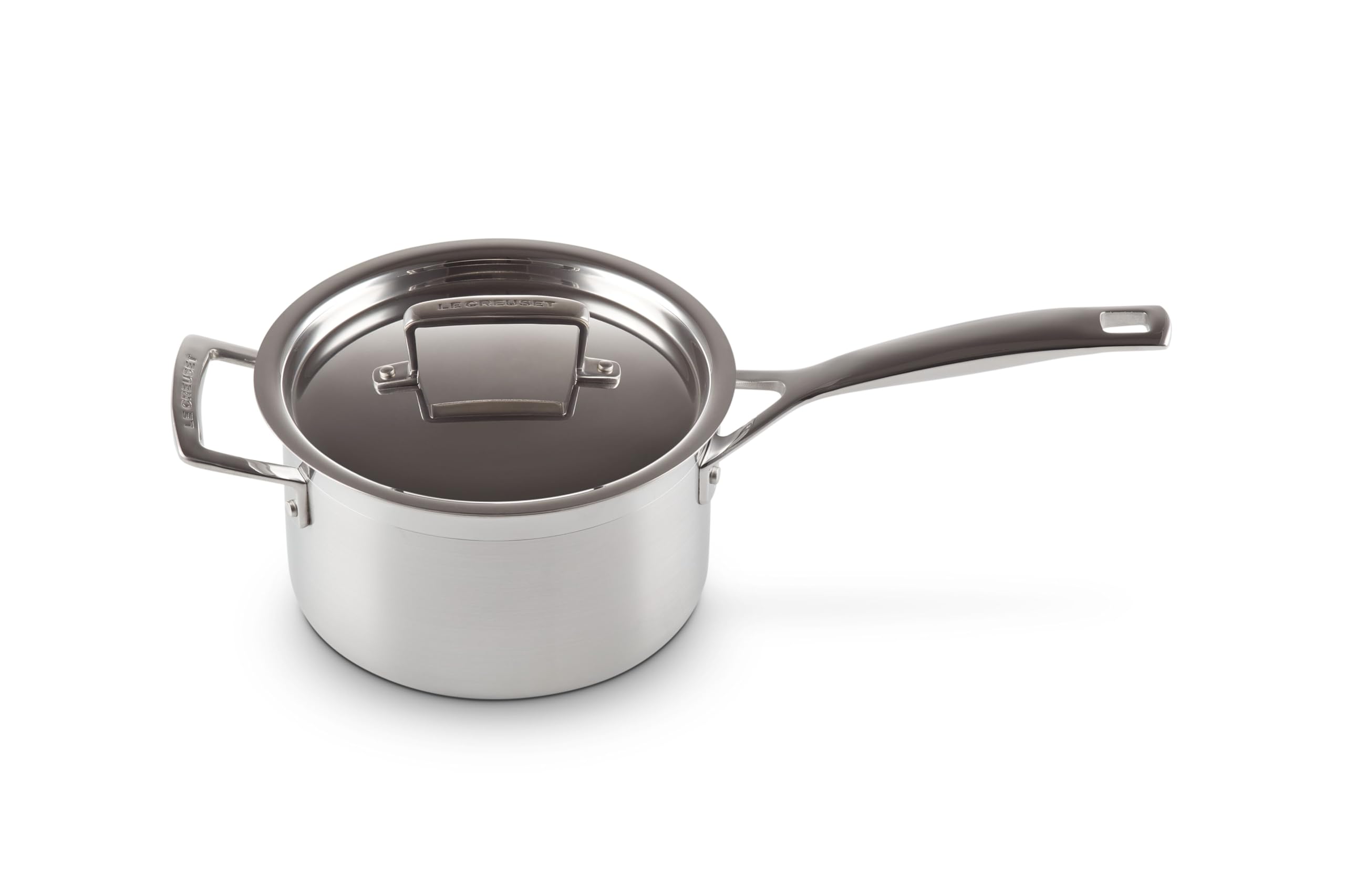 le-creuset-casserole-3-ply-inox-16-cm-1-9-l-argent-avec-couvercle image 5