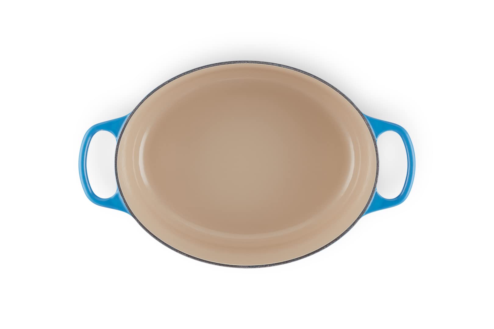 le-creuset-cocotte-signature-ovale-fonte-maill-e-31-cm-6-3-l-azure image 5