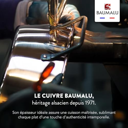 baumalu-lot-5-casseroles-cuivre-massif-tam-12-20-cm-manche-fonte image 7