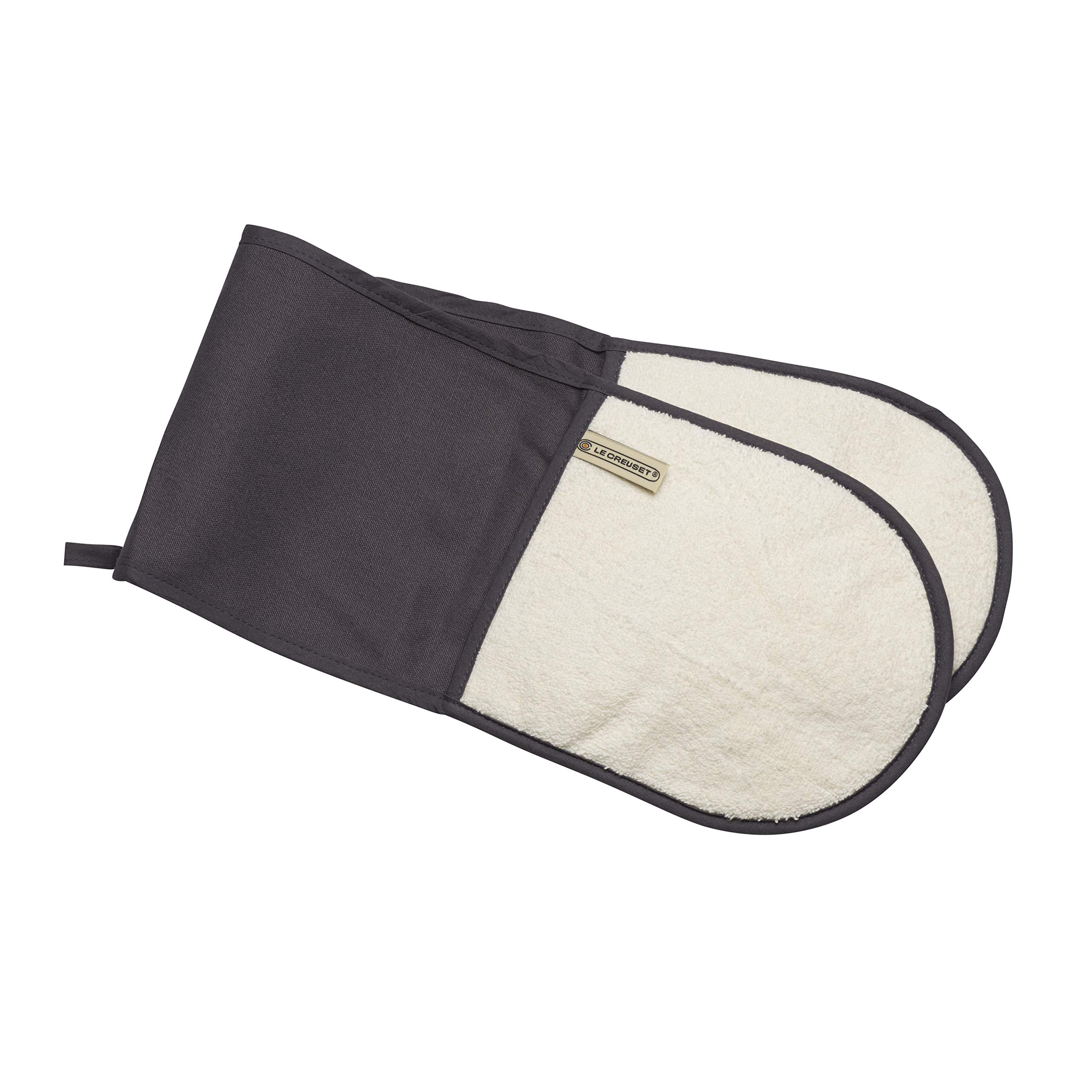 le-creuset-double-gant-coton-noir-mat-taille-unique image 5