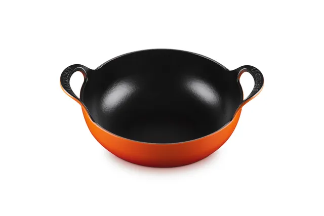 le-creuset-plat-balti-en-fonte-maill-e-24-cm-2-7-l-volcanique image 1