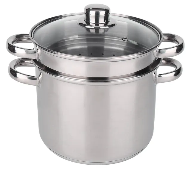 baumalu-cuiseur-p-tes-inox-24-cm-avec-panier image 1