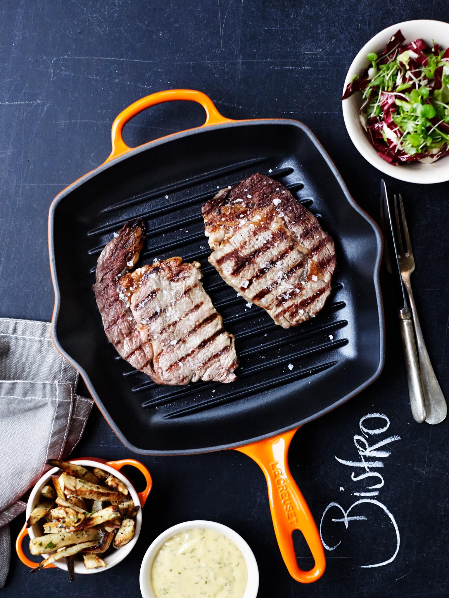 le-creuset-skillet-gril-carr-fonte-maill-e-26-cm-volcanique image 5